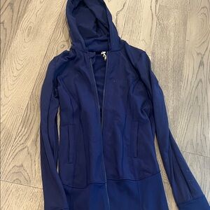 Lululemon women’s size 4 Navy Blue Hooded Zip-Up Jacket